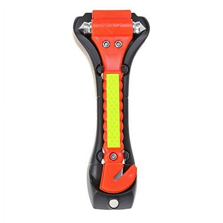 Kriture Escape Tool for Car, Auto Emergency Safety Hammer with Car Window Glass Breaker and Seat Belt Cutter