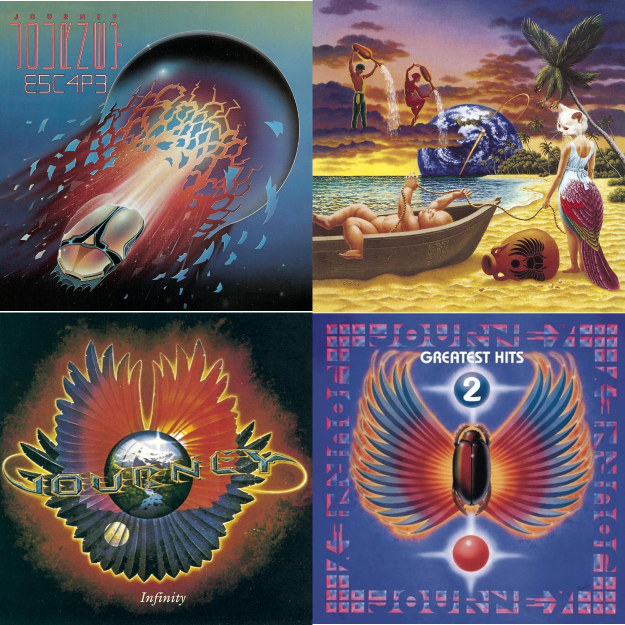 Trial By Fire & Journey's Greatest Hits Vol.2 & Infinity & Escape [CD ...
