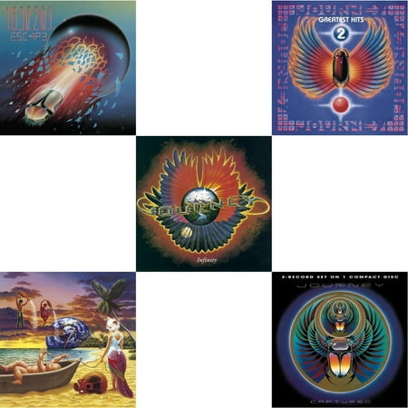 Escape & Trial By Fire & Infinity & Journey's Greatest Hits Vol.2 & Captured [CD Bundle]