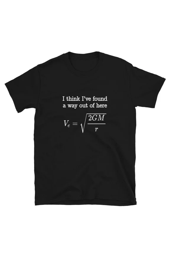 Escape Velocity Gravity Physics Mechanics Engineers Student Teacher Gift | eBay