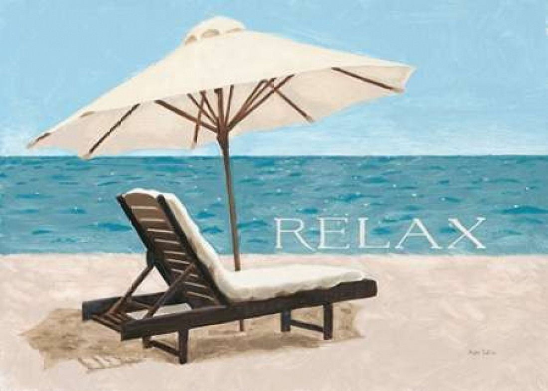 Escape and Relax - no postmark Canvas Art - Myles Sullivan (20 x 28)