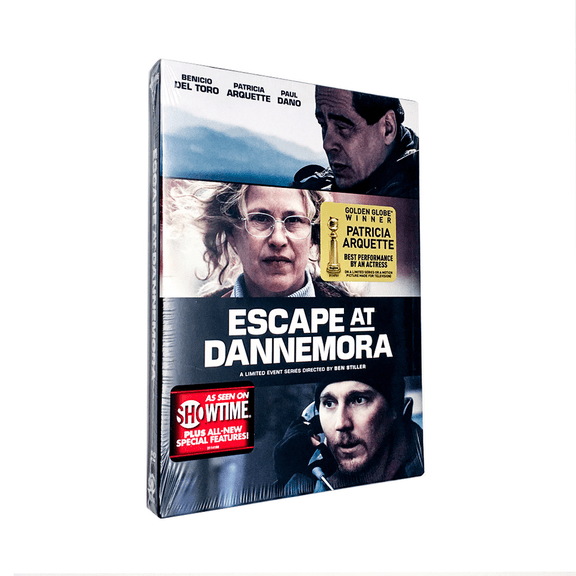 Escape at Dannemora Complete Limited Event Series DVD 3-Disc Set TV Mini Series Disc
