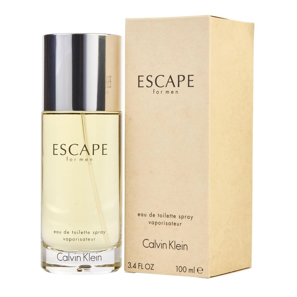 Escape by Calvin Klein 3.4 oz EDT Cologne for Men New In Box