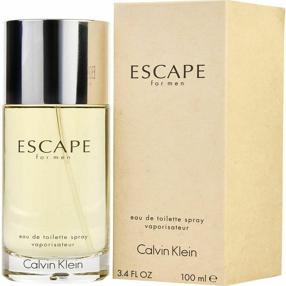 Escape by Calvin Klein 3.4 oz EDT Cologne for Men New In Box - Walmart.com