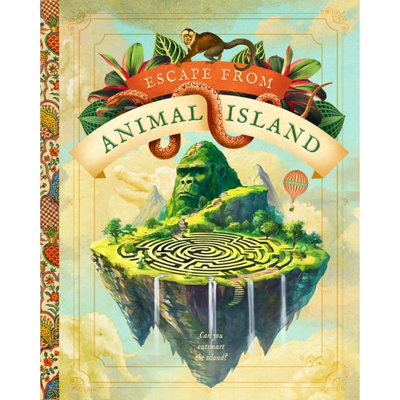 Escape from Animal Island Puzzle Book: Can You Outsmart the Island?, (Paperback)