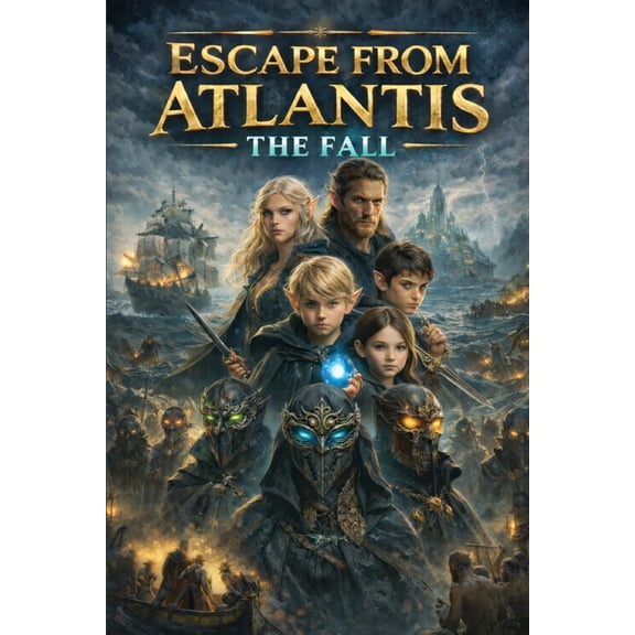 The Wake of Atlantis Escape from Atlantis: The Fall, Book 1, (Paperback)