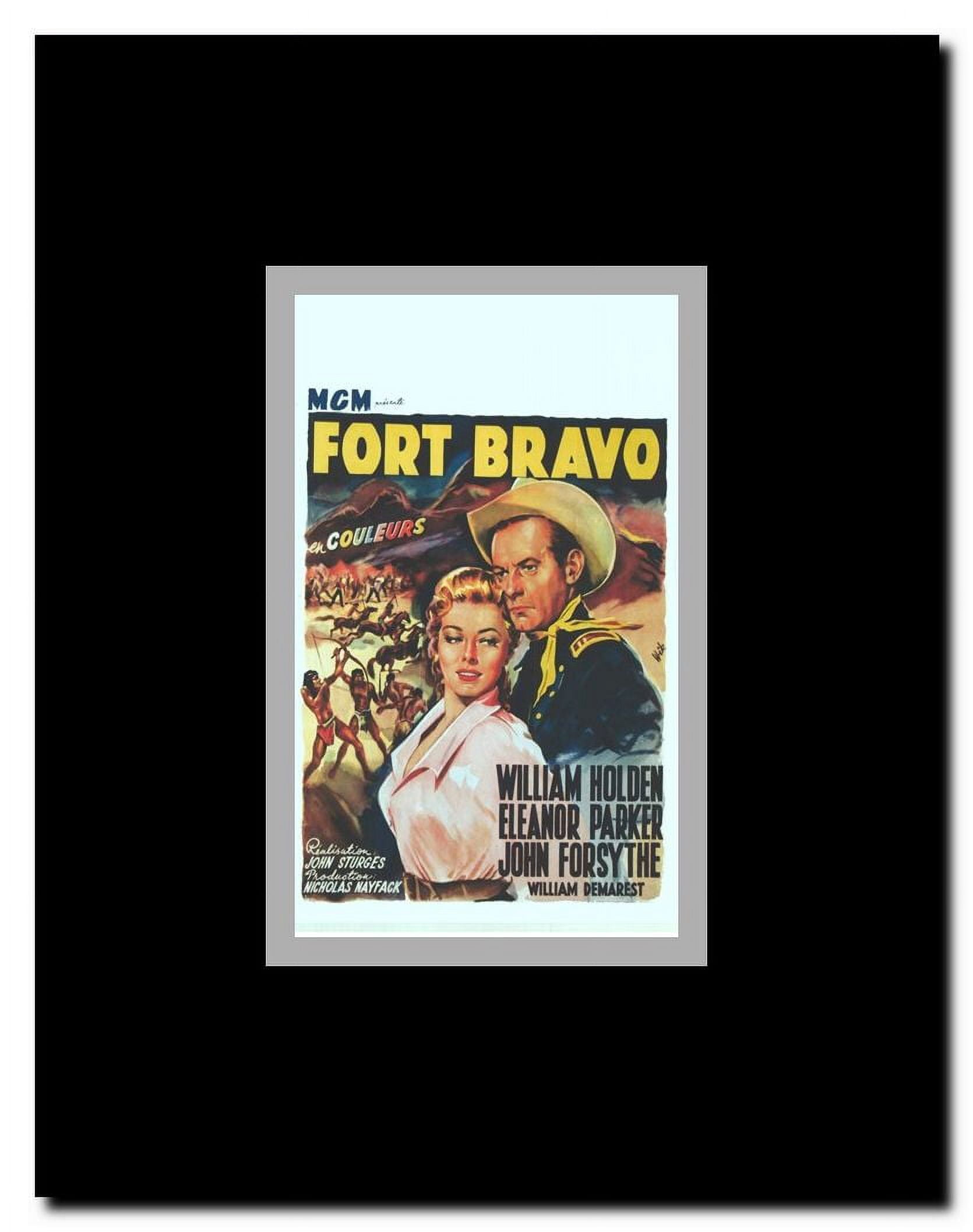 Escape from Fort Bravo Framed Movie Poster