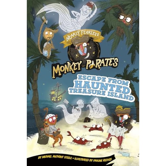 Pre-Owned Escape from Haunted Treasure Island: A 4D Book