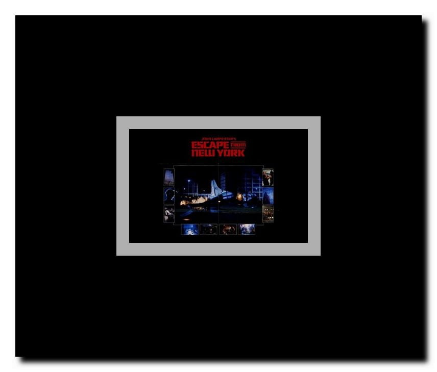 Escape from New York Framed Movie Poster