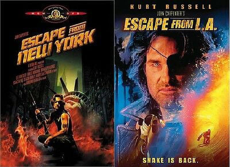 Escape from New York and Escape from LA (2 DVD Set