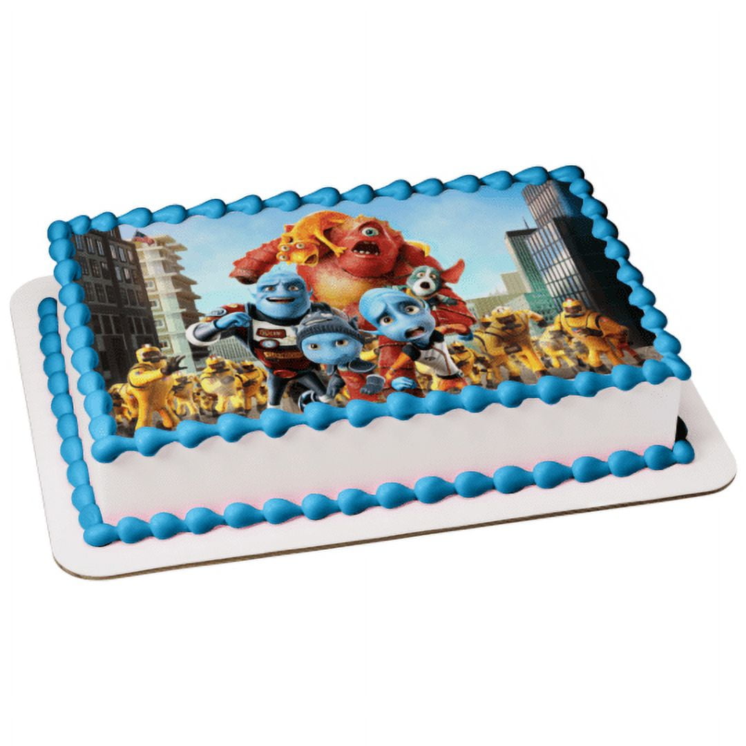 Escape From Planet Earth Scorch Gary Lena Kip Edible Cake Topper Image Escape from planet earth scorch gary lena kip edible cake topper image