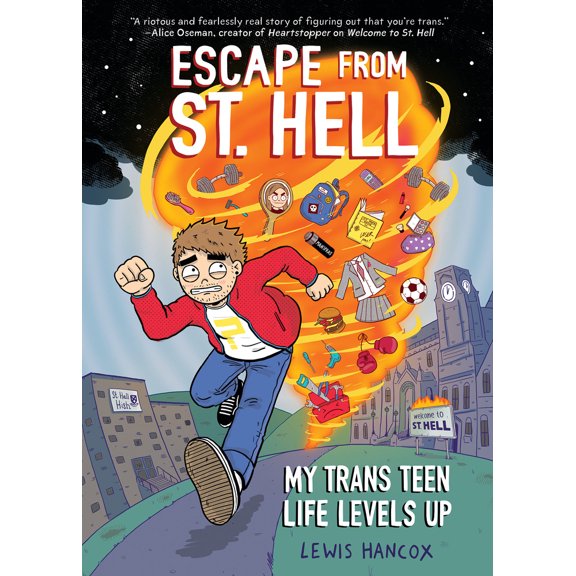 Pre-Owned Escape from St. Hell: My Trans Teen Life Levels Up: A Graphic Novel (Hardcover) 1338824473 9781338824476