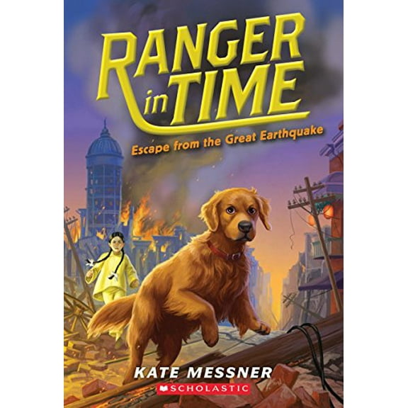 Pre-Owned Escape from the Great Earthquake (Ranger in Time #6): Volume 6 (Paperback) 054590983X 9780545909839