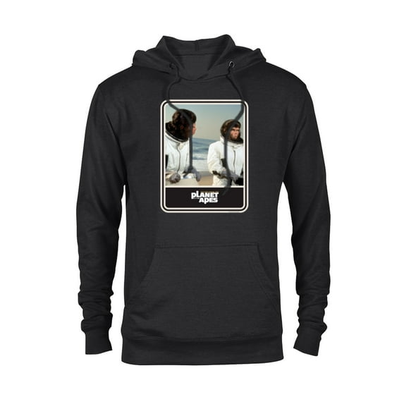 Escape from the Planet of the Apes 1971 Cornelius and Zira - Pullover Hoodie for Adults - Customized-Black
