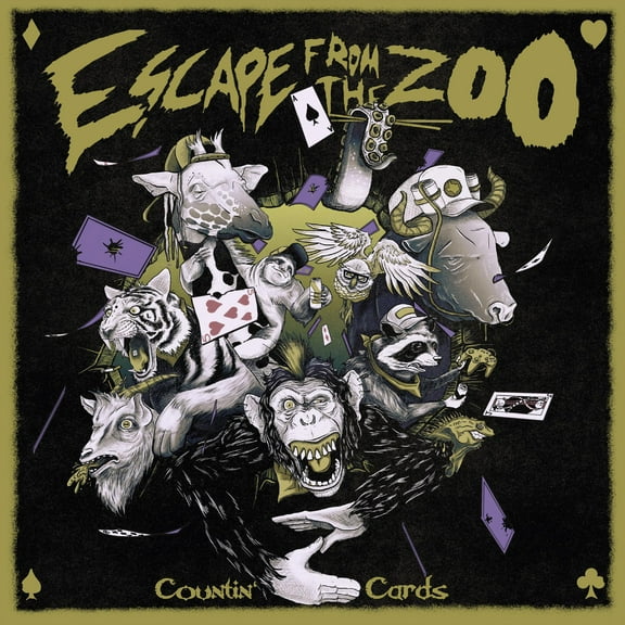 Escape from the Zoo - Countin' Cards - Music & Performance - CD
