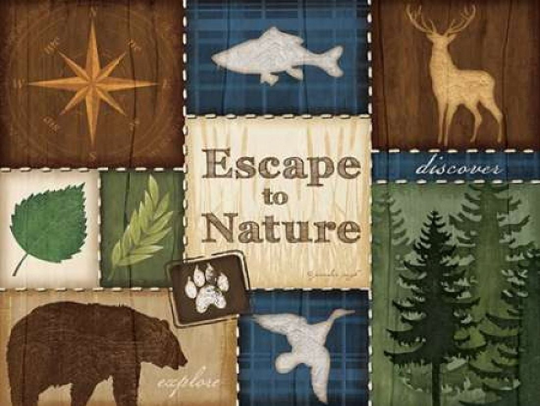 Escape to Nature Canvas Art - Jennifer Pugh (18 x 24)