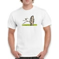 thumbnail image 1 of Escaping Primeval Ages T-Shirt Men -Wilfred Hildonen Designs, Male 3X-Large, 1 of 4