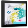 thumbnail image 1 of Escayo, Alba 12x12 Black Modern Framed Museum Art Print Titled - Geologias, 1 of 5