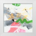 thumbnail image 1 of Escayo, Alba 26x26 White Modern Wood Framed Museum Art Print Titled - Et Moi-Et Moi, 1 of 4