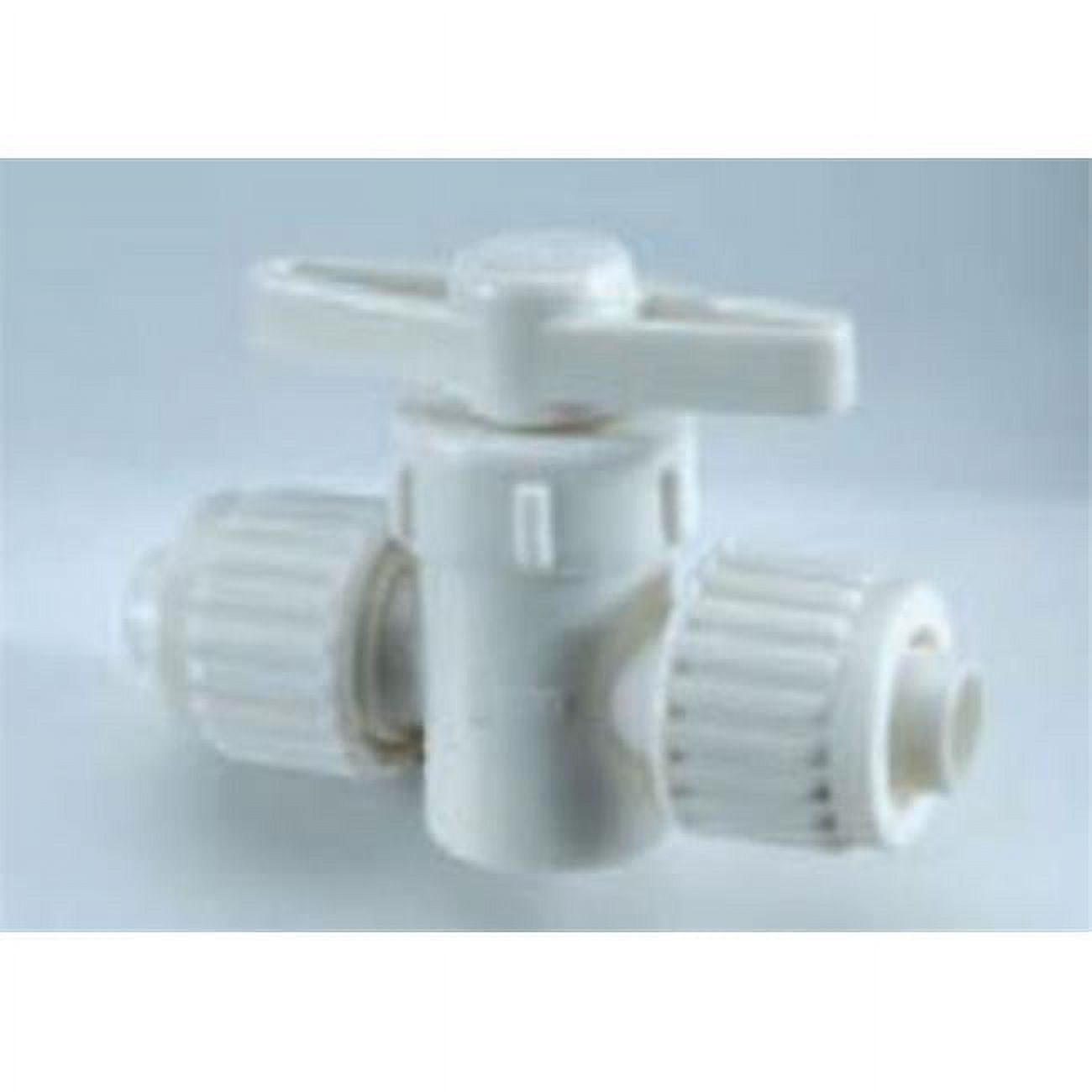 Esco Elkhart Supply 0.5 x 0.5 in. Flair-it Straight Stop Valve