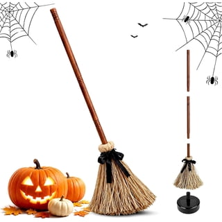 Halloween Broom That Moves, Magic Floating Broom for Indoor Party Decorations