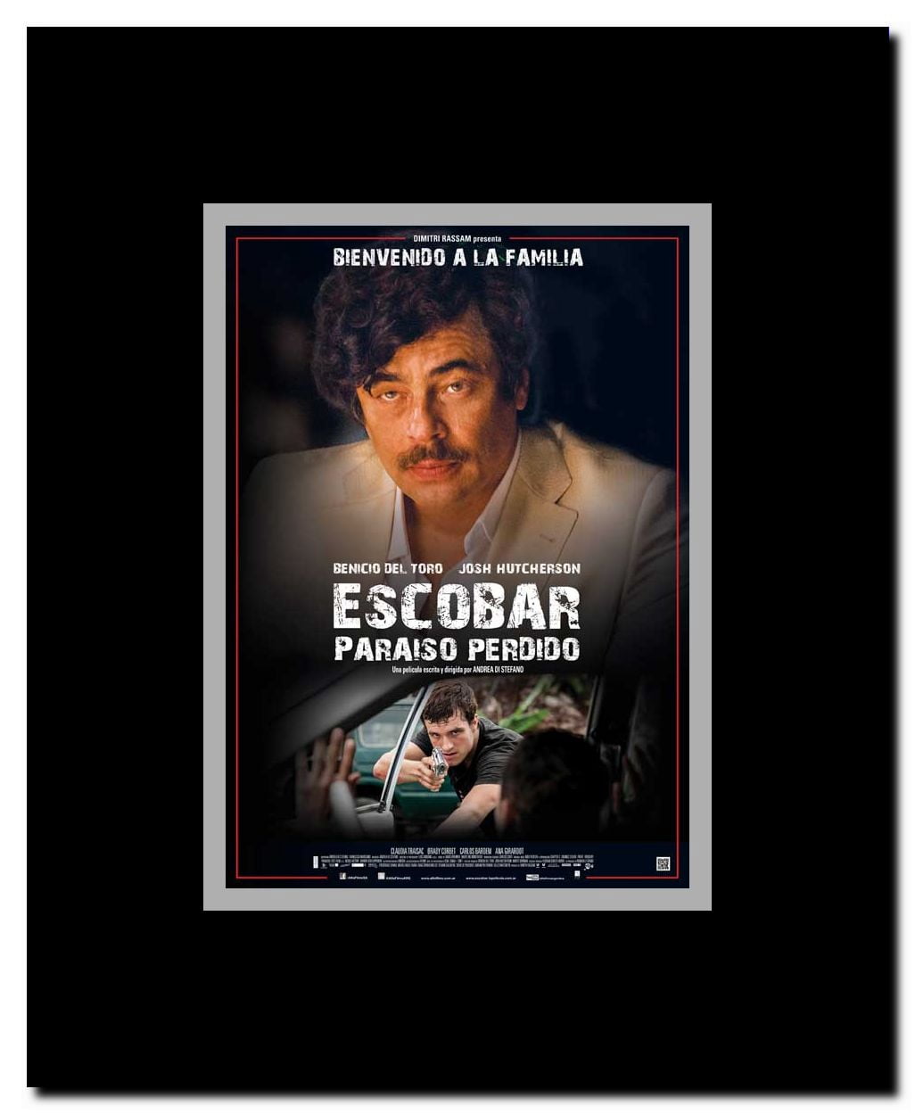 Escobar: Paradise Lost Framed Movie Poster