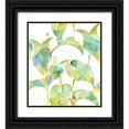 thumbnail image 1 of Escobedo, Mary 15x17 Black Ornate Wood Framed with Double Matting Museum Art Print Titled - Watercolour Tropical Pattern 2, 1 of 4
