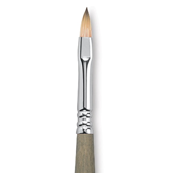 Escoda Modernista Tadami Synthetic Mongoose Brush - Filbert, Long Handle, Size 6