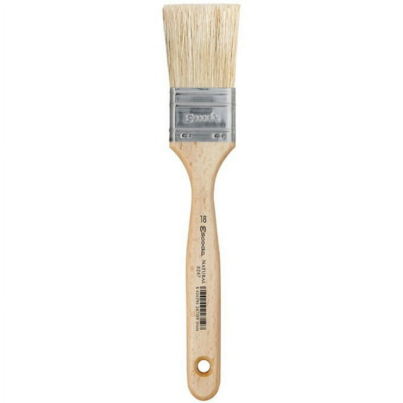 Escoda Natural Chungking Bristle Brush - Double Thickness, Size 12