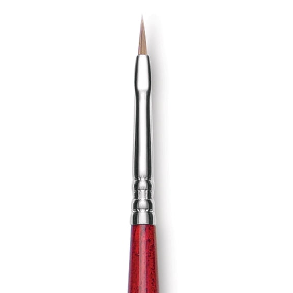 Escoda Opera Takatsu Synthetic Brush - Filbert, Long Handle, Size 1