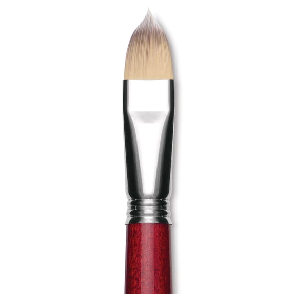 Escoda Opera Takatsu Synthetic Brush - Filbert, Long Handle, Size 20