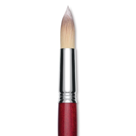 Escoda Opera Takatsu Synthetic Brush - Round, Long Handle, Size 22