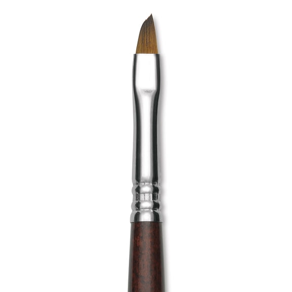 Escoda Prado Tame Synthetic Brush - Angular, Short Handle, Size 6