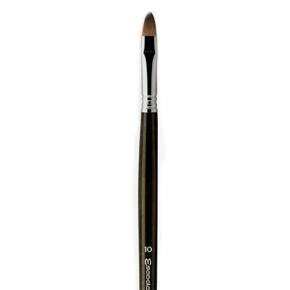 Escoda Prado Tame Synthetic Brush - Bright, Long Handle, Size 20