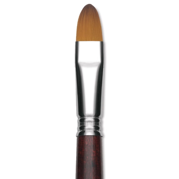Escoda Prado Tame Synthetic Brush - Bright, Short Handle, Size 16