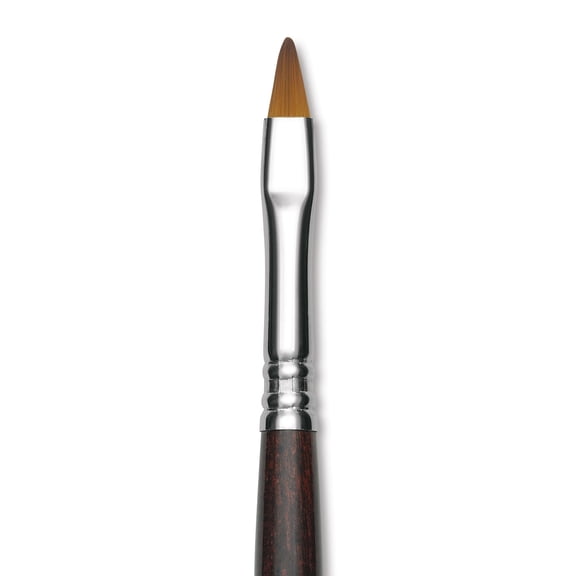 Escoda Prado Tame Synthetic Brush - Bright, Short Handle, Size 6