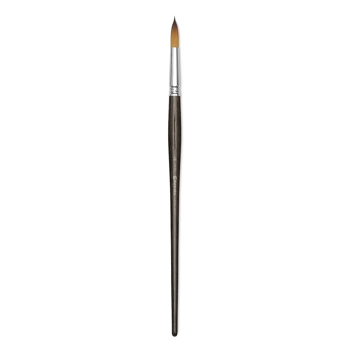 Escoda Prado Tame Synthetic Brush - Round, Short Handle, Size 14