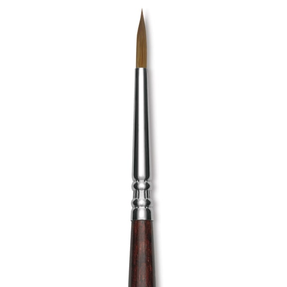 Escoda Prado Tame Synthetic Brush - Round, Short Handle, Size 1