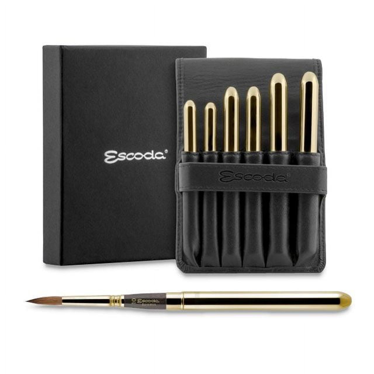 Escoda Reserva KolinskyTajmyr Sable Travel Watercolor Brush Set of 6