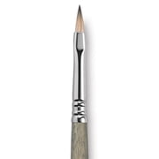 Escoda Tadami Synthetic Mongoose Brush - Filbert, Short Handle, Size 4