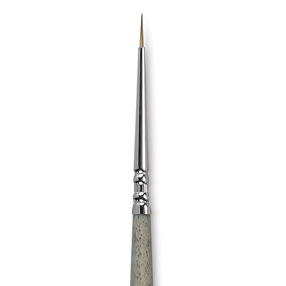 Escoda Tadami Synthetic Mongoose Brush - Round, Short Handle, Size 3/0