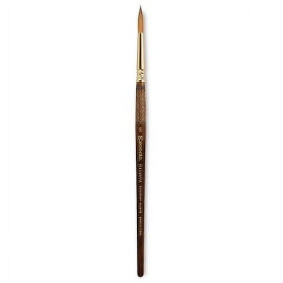 Escoda Versatil Brush - Pointed Round, Size 6, Short Handle