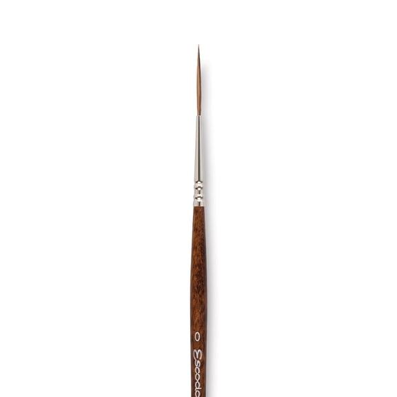 Escoda Versatil Brush - Rigger, Size 0, Short Handle