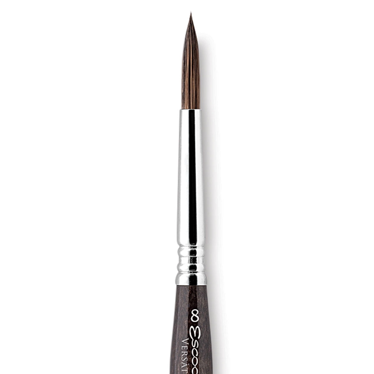Escoda Versatil Brush - Travel Round,  Size 8, Short Handle