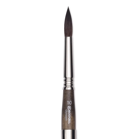 Escoda ltimo Synthetic Squirrel Brush - Travel Round, Size 10