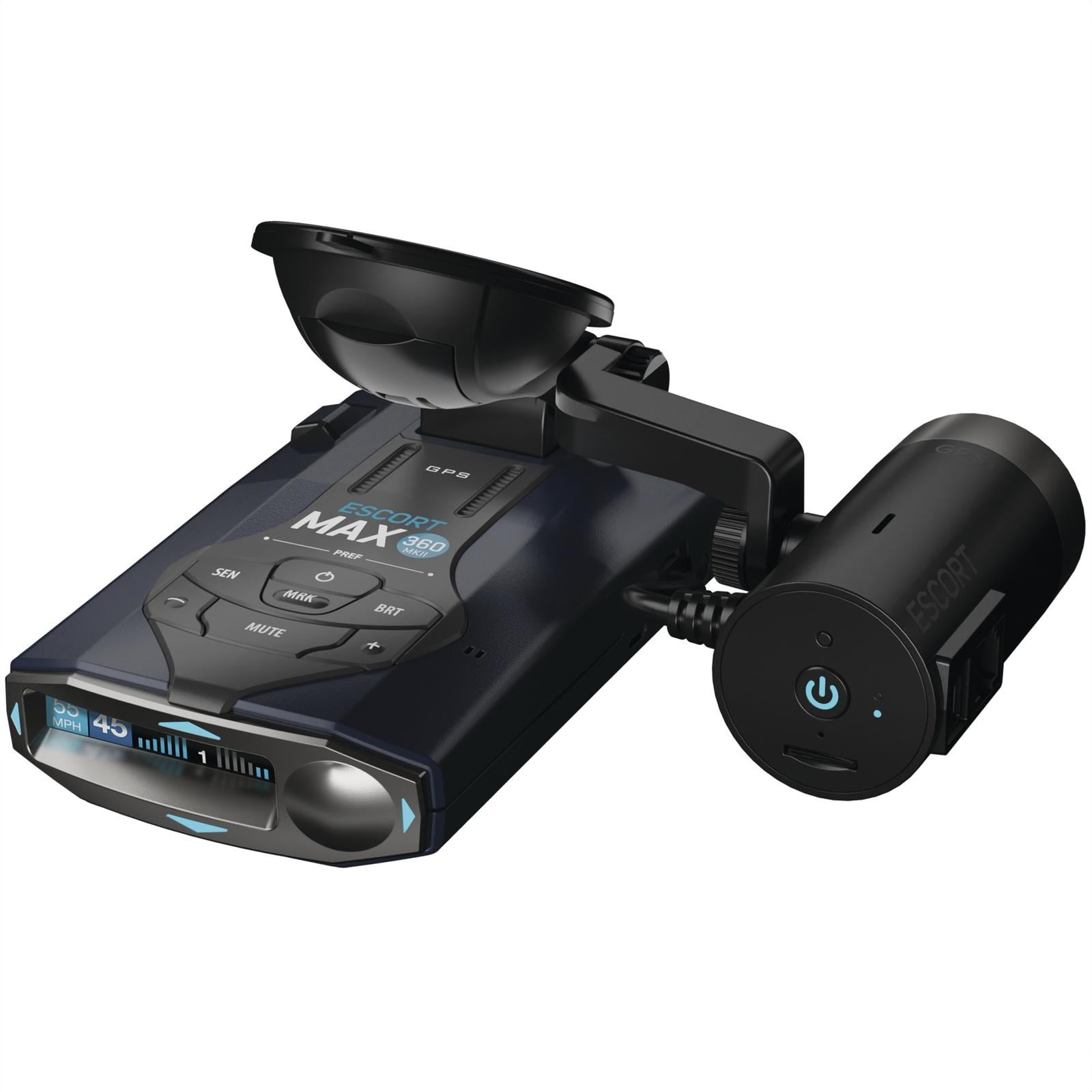 Escort MAX 360 MKII Radar Detector with Apple CarPlay + Escort M2 Full