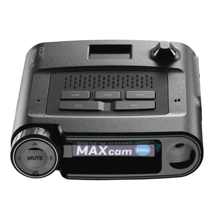 Escort MAXcam 360C Radar Detector & Dash Camera - QHD 1440P Dash Cam, 360° Protection, Incident Reports, Apple CarPlay & Android Auto + 16GB SD Card