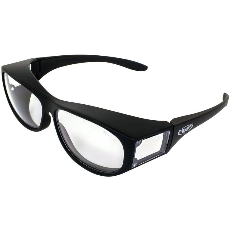 Escort Over Glasses Clear Lens Safety Glasses Has Matching Side Lens Meets ANSI Z87.1 2003 Standards for Safety Eyewear Walmart