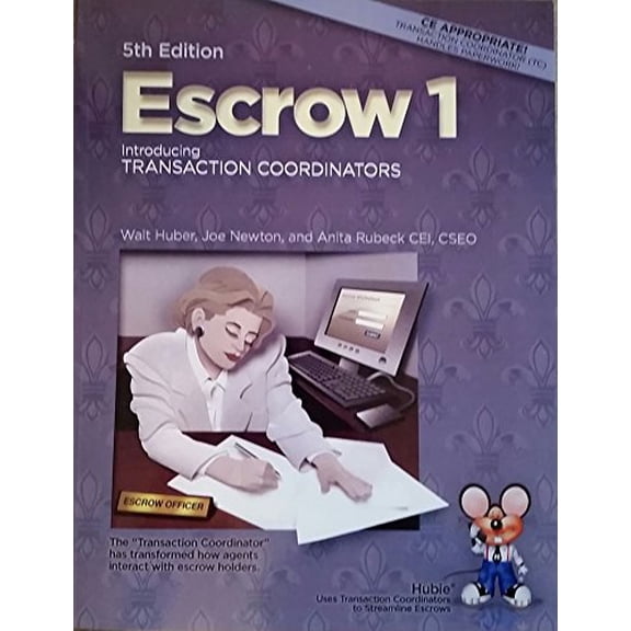 Pre-Owned Escrow 1, 9781626844377, 1626844372, Paperback, 5th edition
