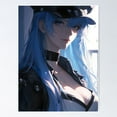 thumbnail image 1 of Esdeath - Akame Ga Kill 8 Poster Wall Art, Modern Wall Decor For Living Room Bedroom, 16x24 UNFRAMED, 1 of 2